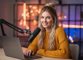 ImgEnhancer product interface showing enhanced image