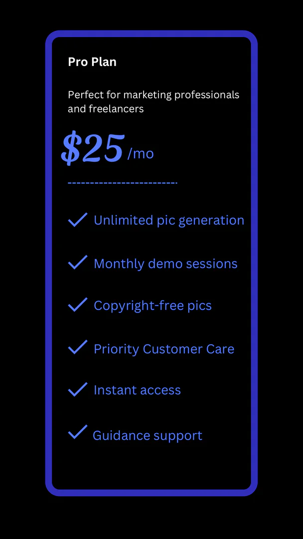 Imipicsai pricing plans