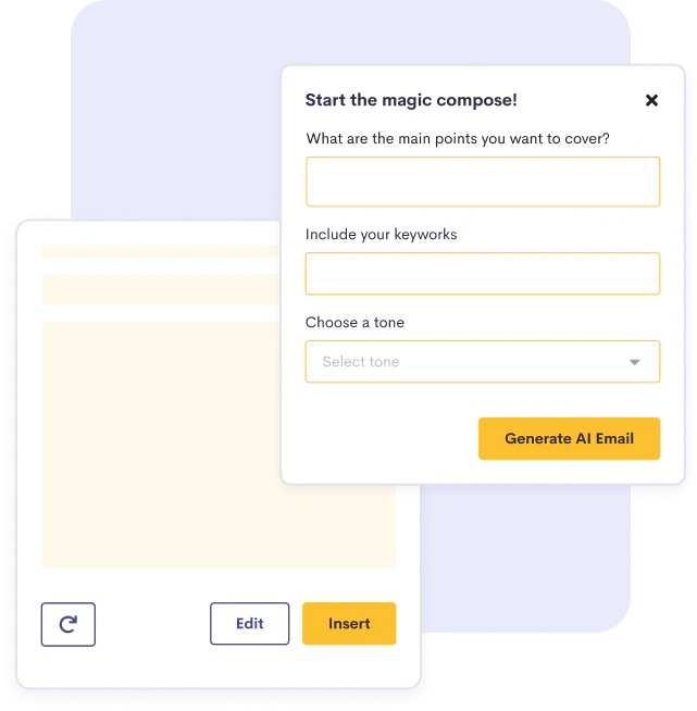 InboxPro AI Email assistant interface