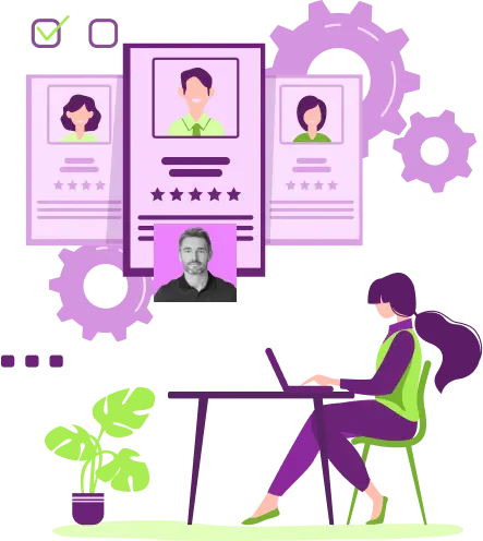 Injobai job application process interface