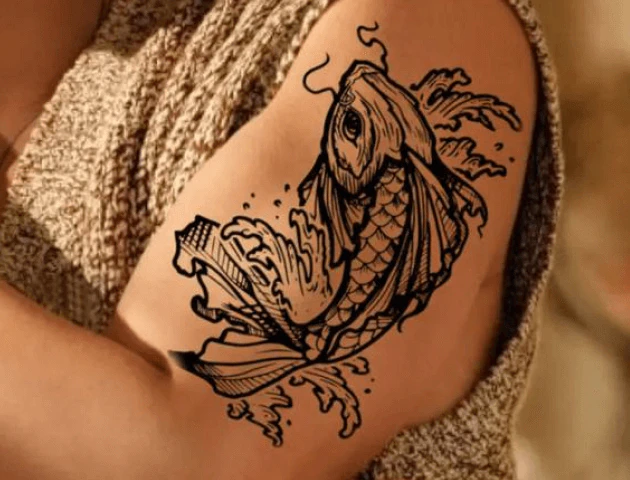 Example tattoo generated by Inkerai