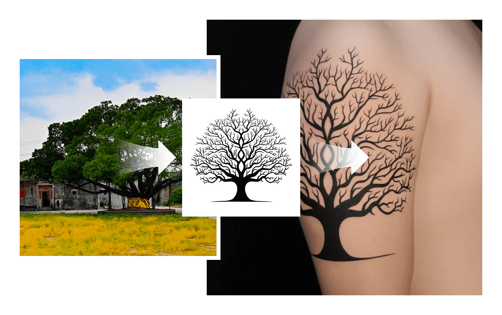 Inkerai tattoo design for loved ones