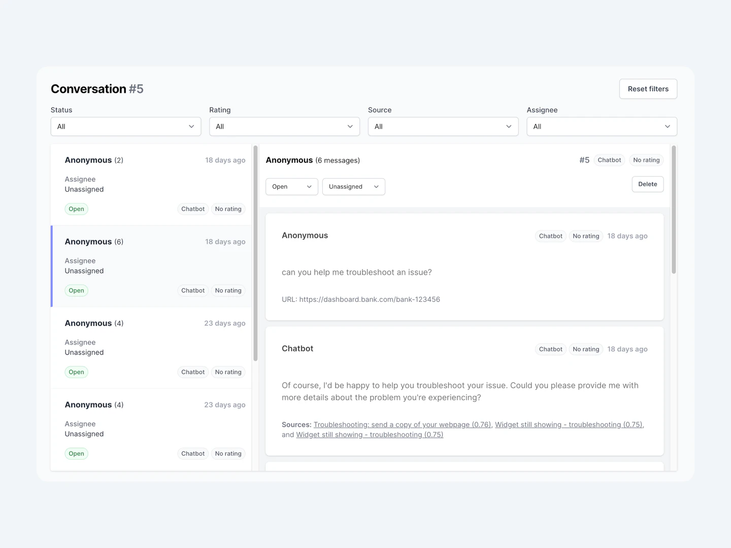 Inlinehelp multilingual support feature