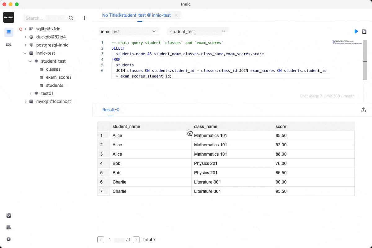 Innicdata dark mode feature demonstration