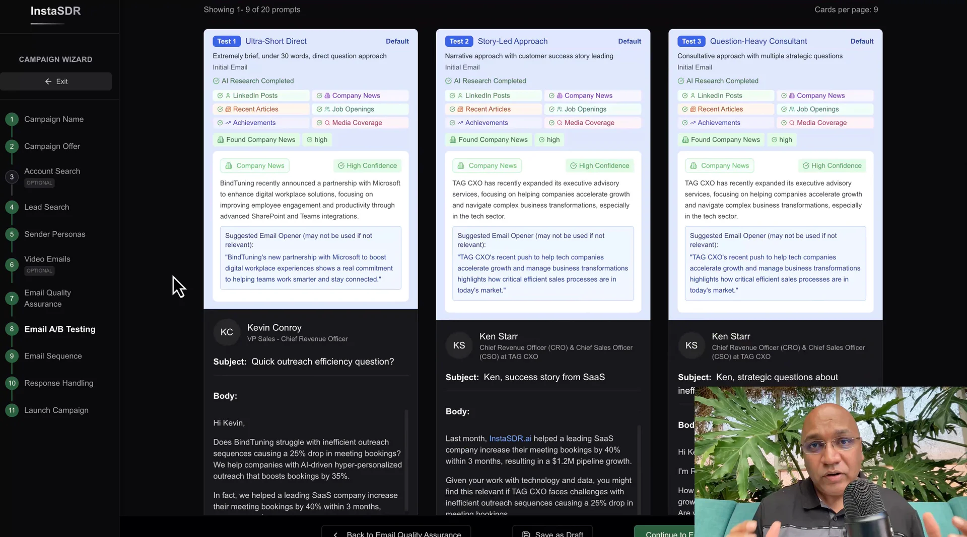 InstaSDR product overview interface