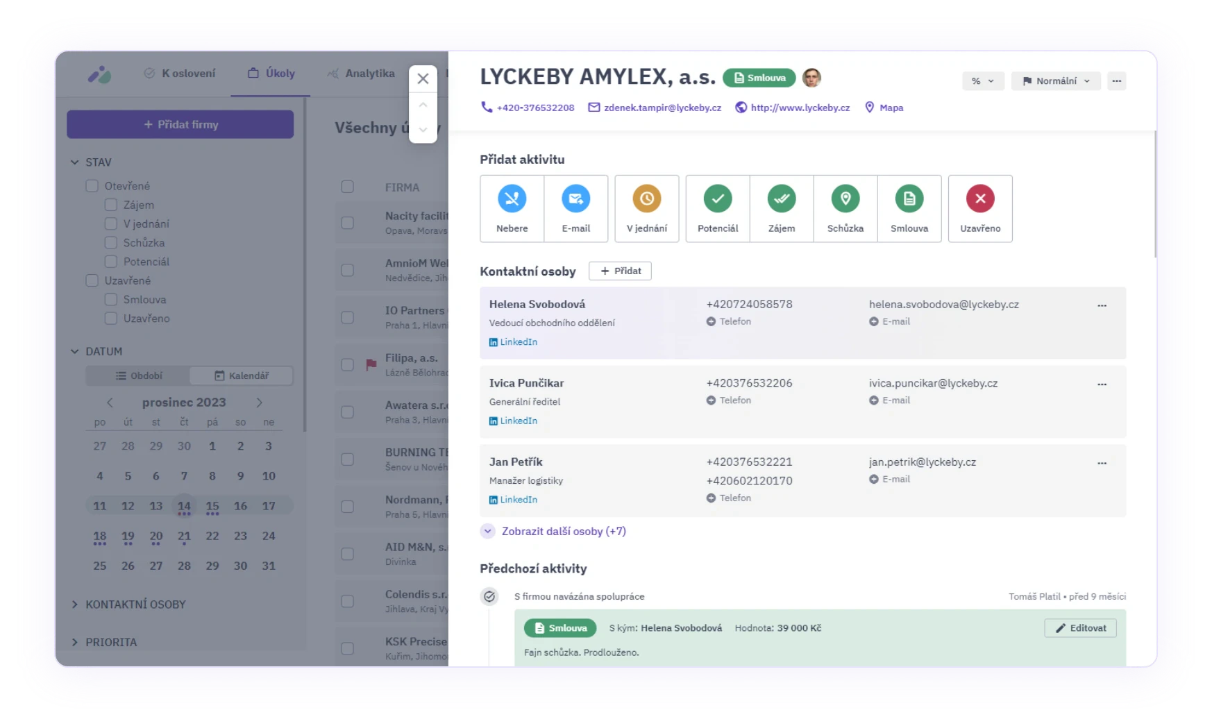 Intedat application scenario image for businesses seeking suppliers