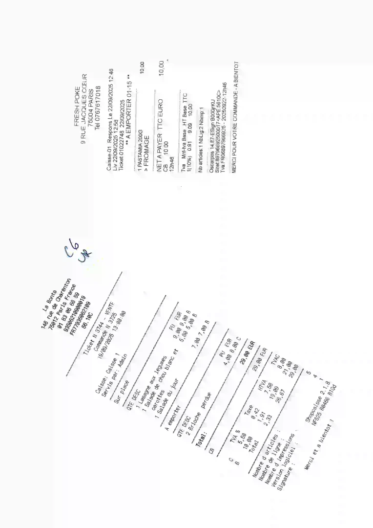 Showing Invoicesplitter's cropping feature