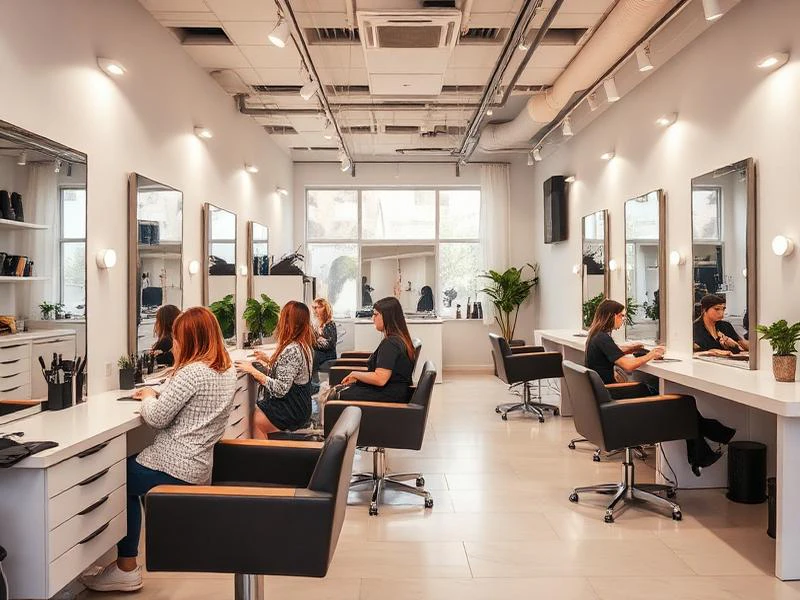 iVisualai scheduling system interface