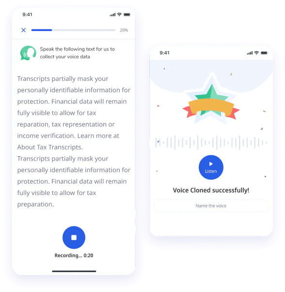 Iztalkai AI Clone Voice feature demonstration