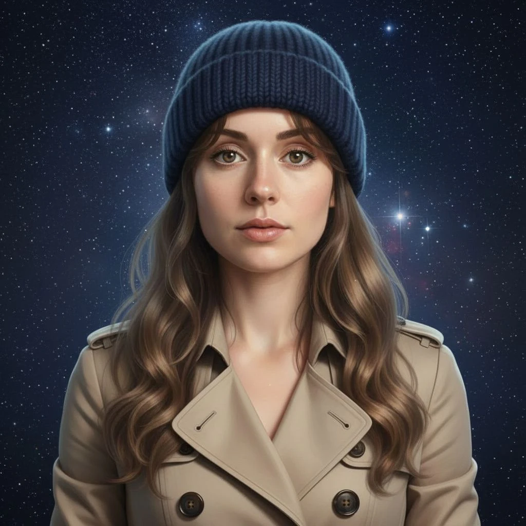 Janus character wearing a hat