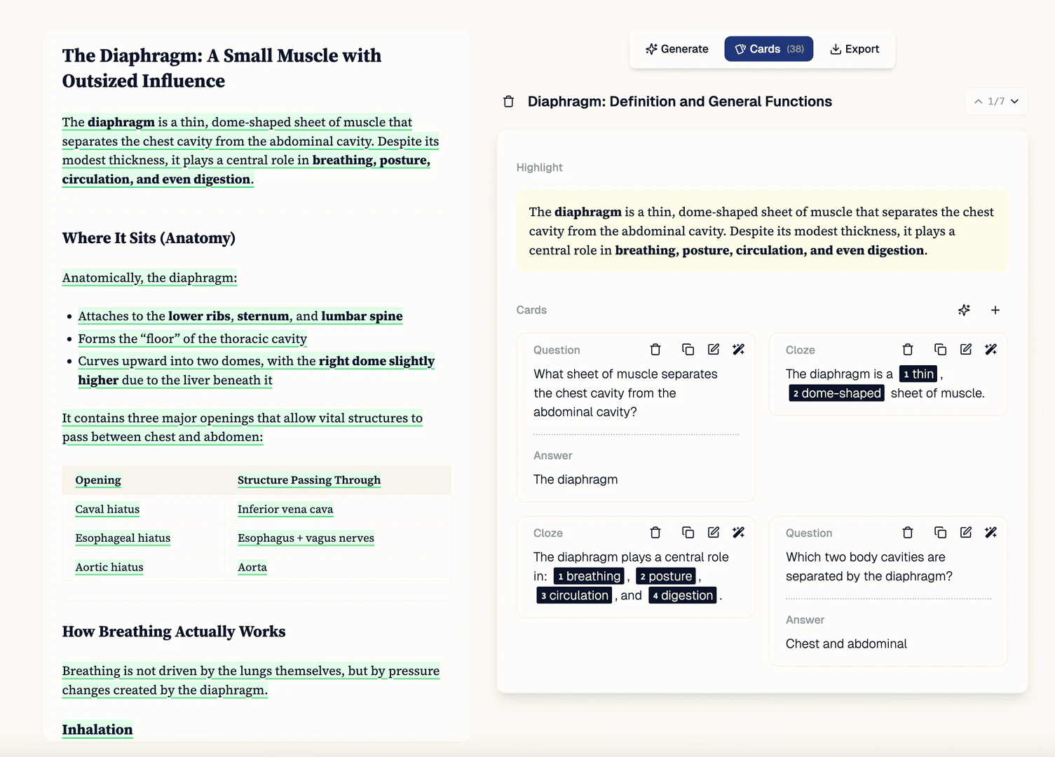 Janus product interface overview