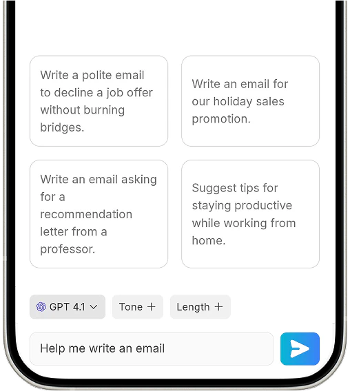 Jetwriter AI product interface overview