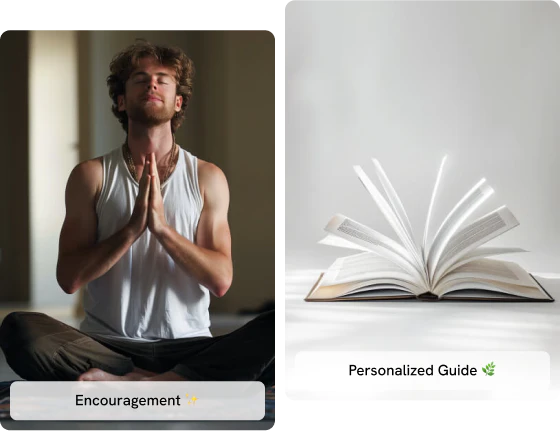 Joinsaint app interface for spiritual guidance
