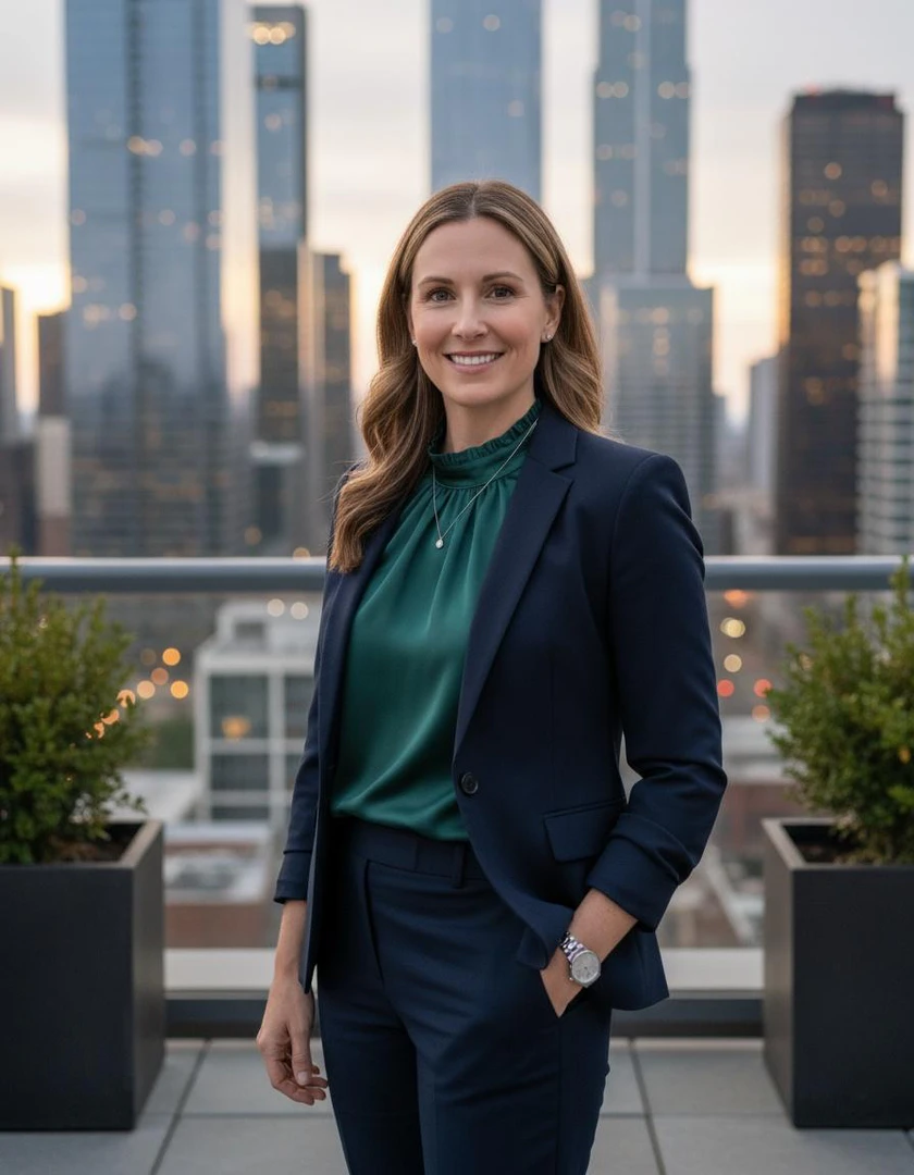 Showing JustHeadshots.ai's feature