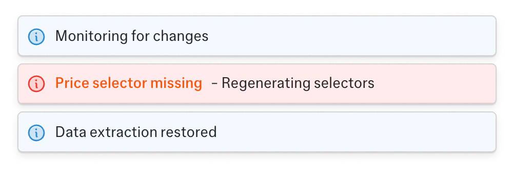 Kadoa self-healing workflows demonstration