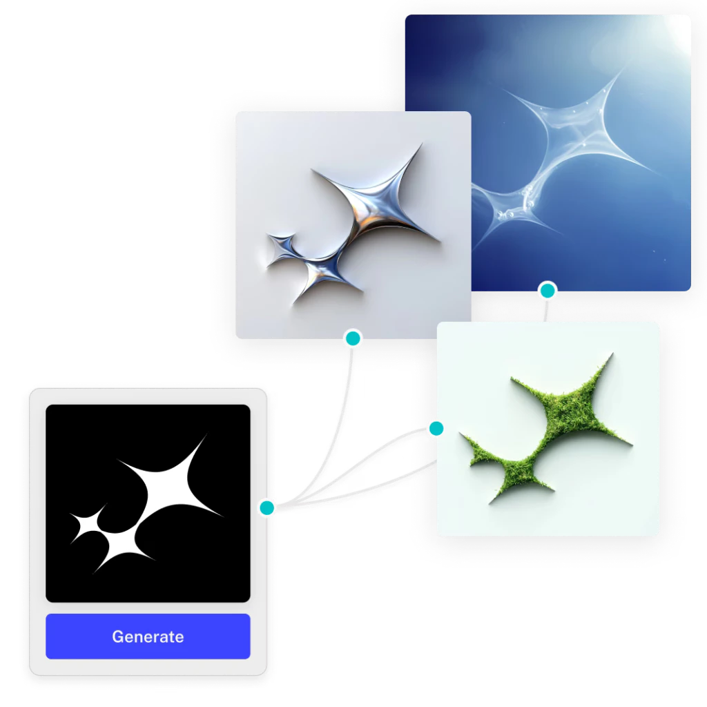 Kaiber-ai Superstudio graphics and logos feature demonstration