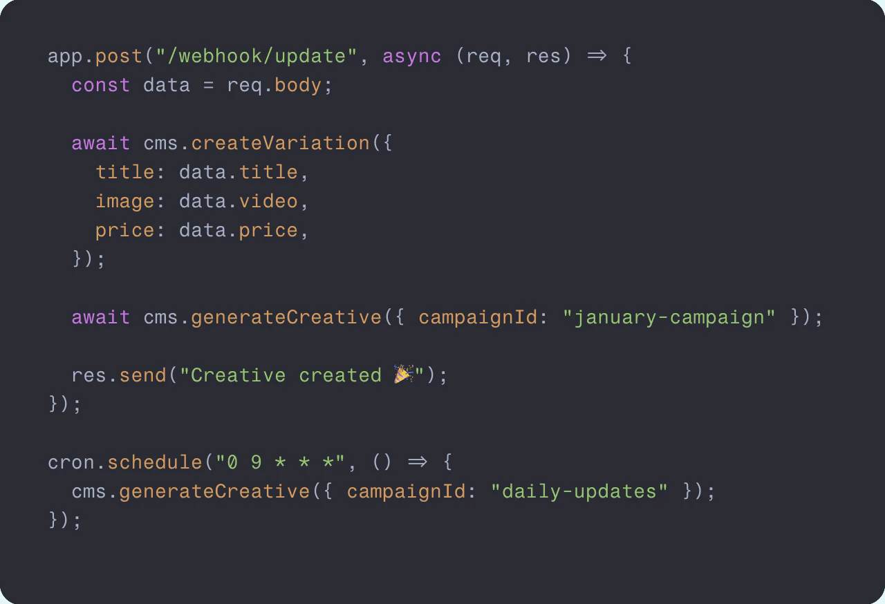 Keyvisualai product overview with automated marketing visuals