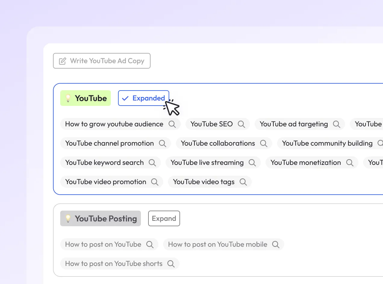 Keyword Topic Auto Expansion feature in KeywordSearch