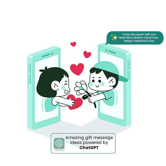 Kodie gift messaging app overview