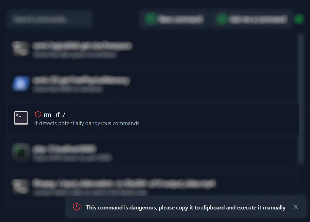 Komandi user scenario image