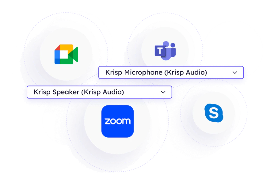 Krisp configuration interface