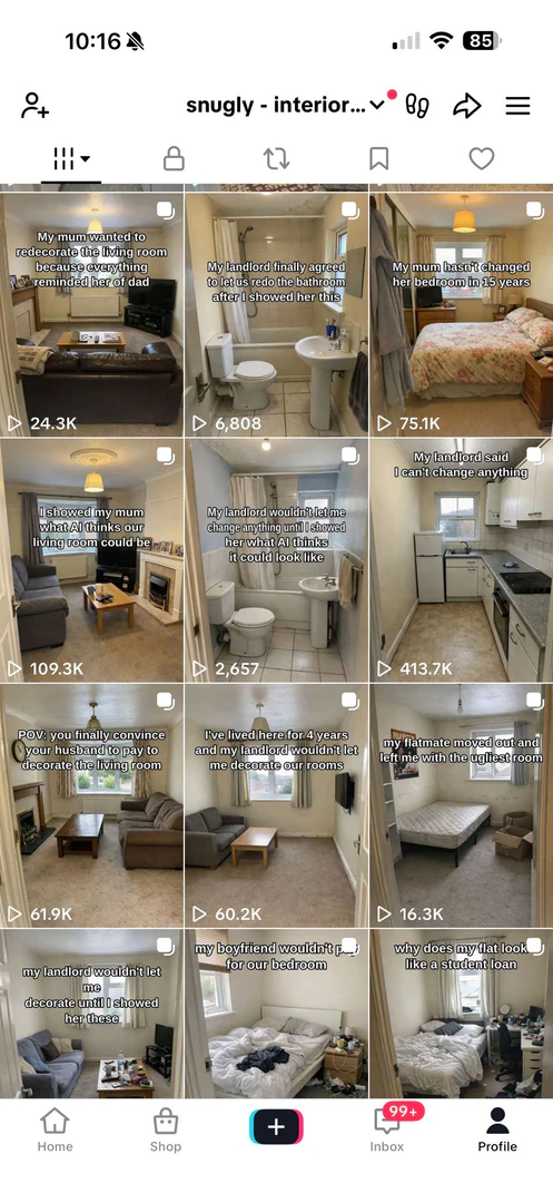 Demonstration of Larrybrain's TikTok marketing skill