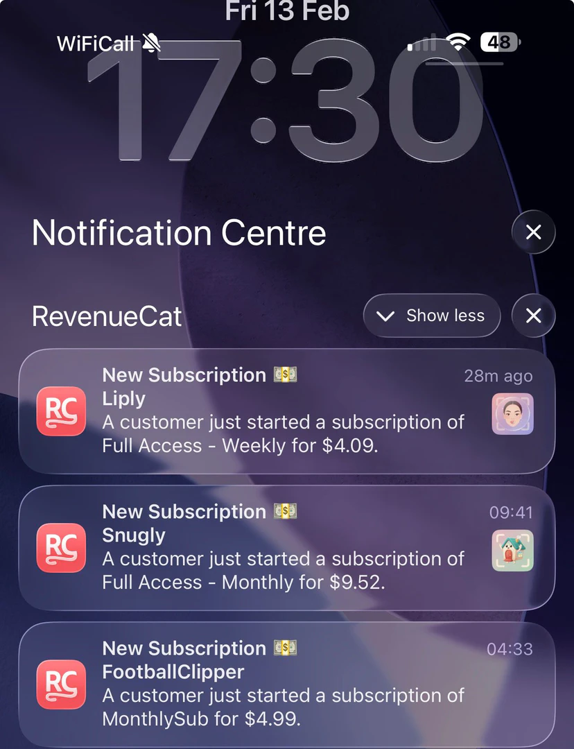 Larrybrain user scenario with revenue generation