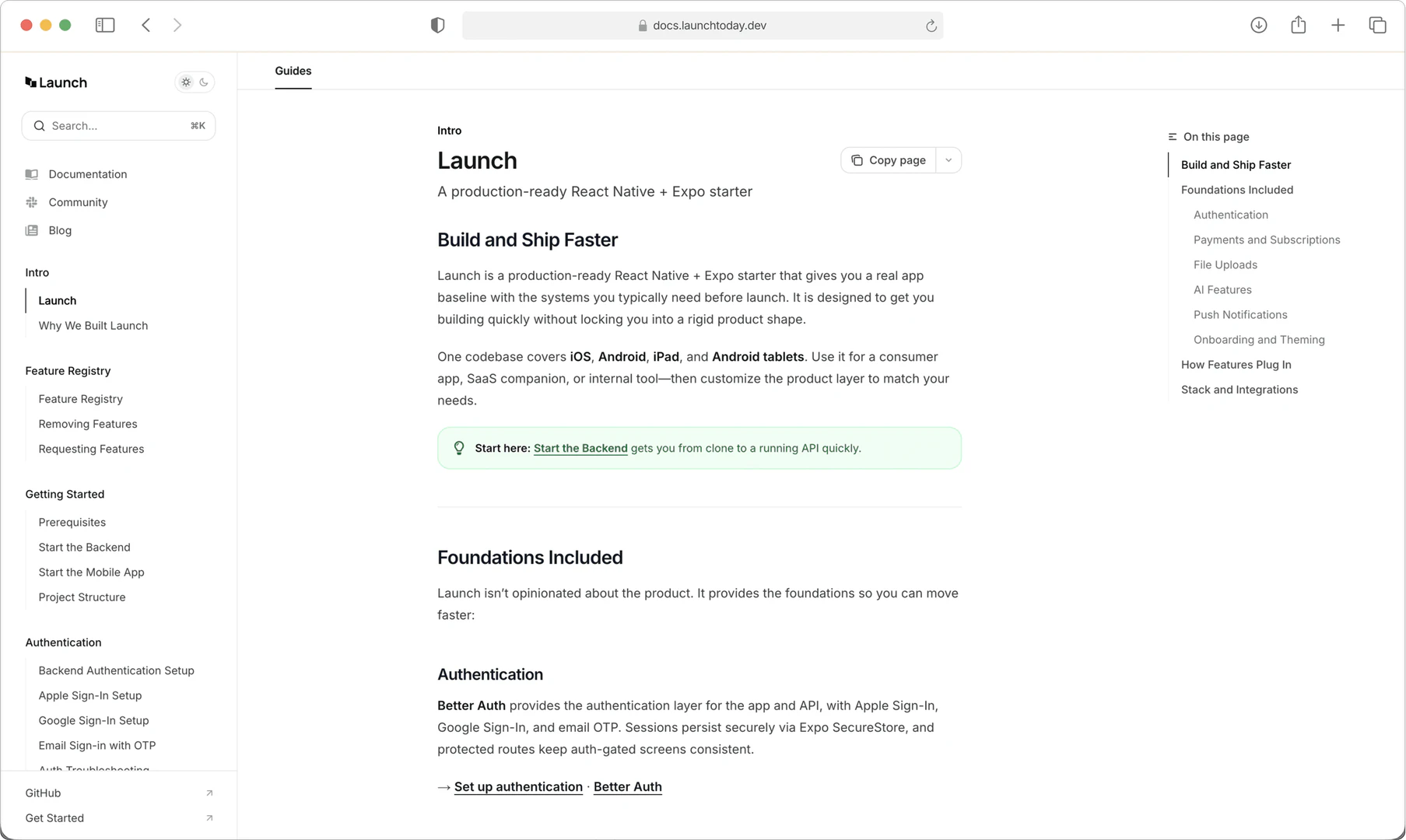 Launchtoday real application scenario