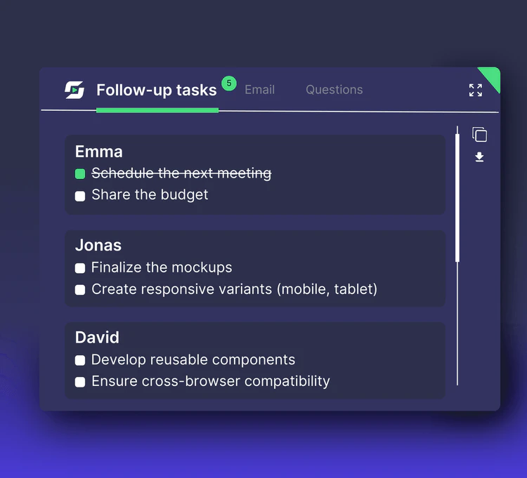 Leexi user scenario image