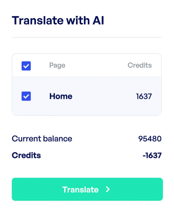 Linguana multilingual SEO optimization interface