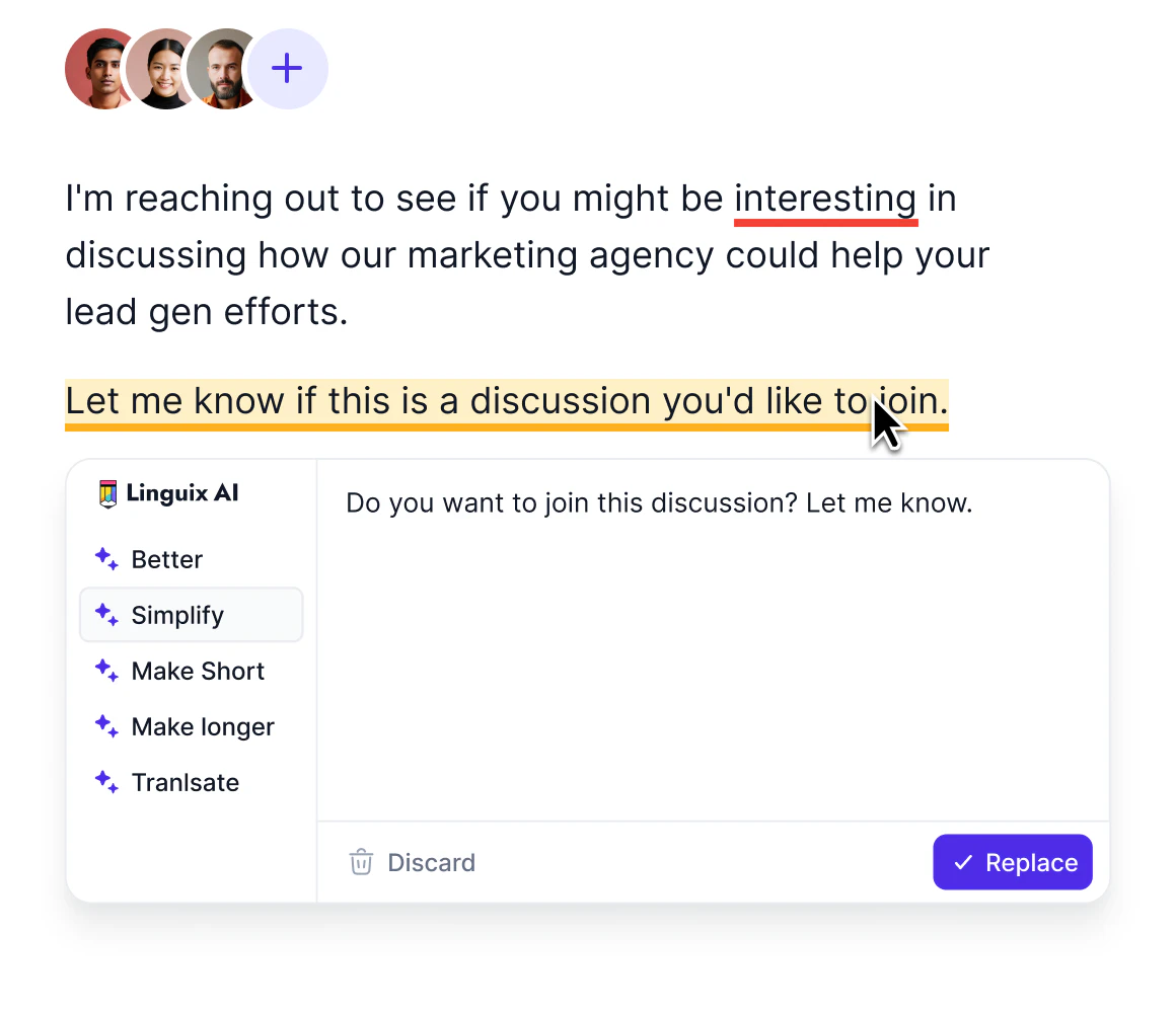 Linguix product overview and features