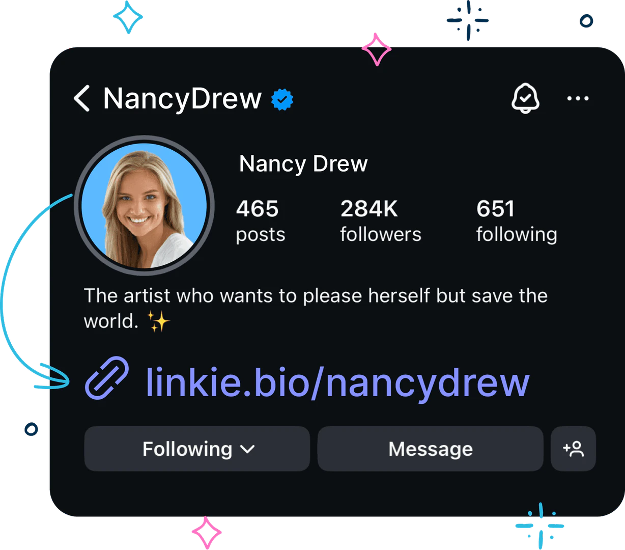 Linkie user scenario image