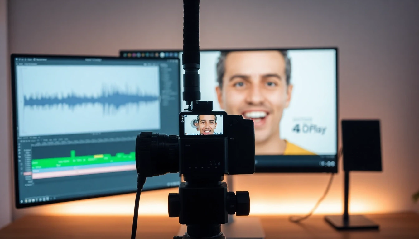 Lip Sync AI product interface for lip sync animations