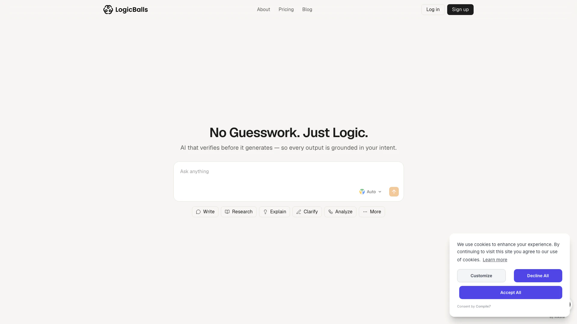 Logicballs screenshot