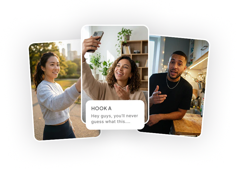 Lucentchat UGC-style ads creation feature