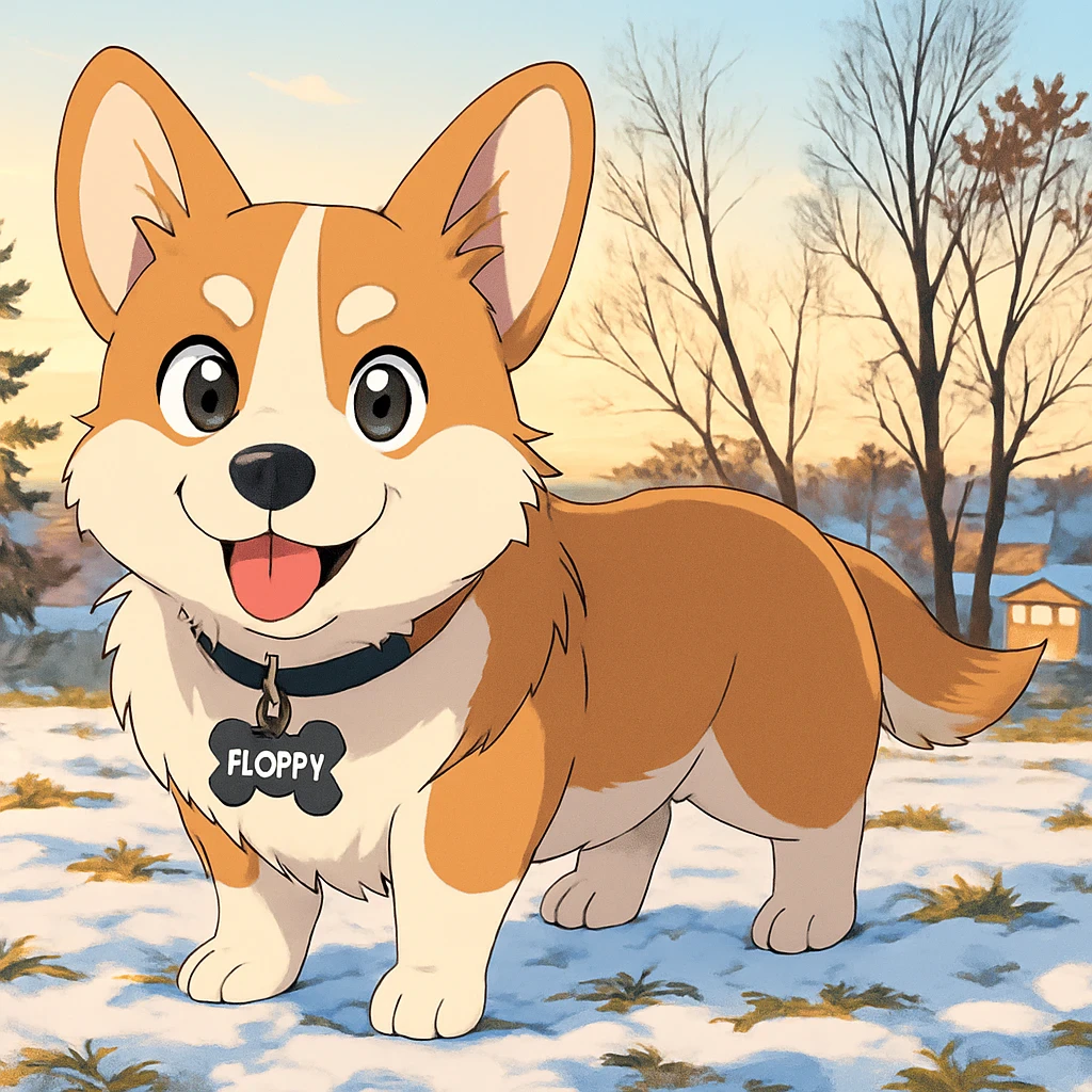 Luks AI anime style portrait demonstration