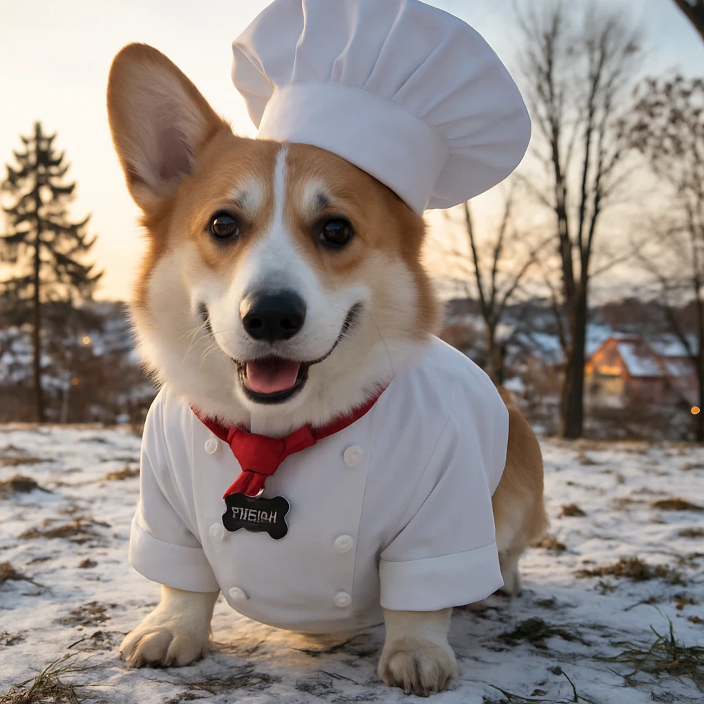 Luks AI chef style portrait demonstration