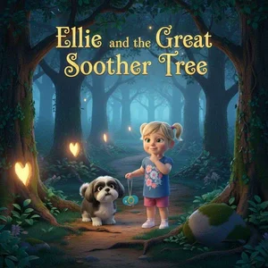 Lullaby storybook cover featuring personalized characters