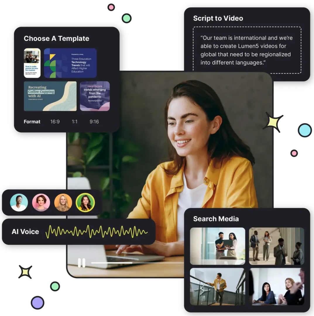 Lumen5 video creation platform overview