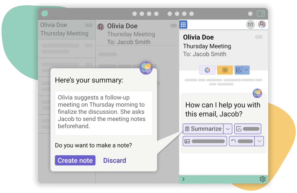 Mailbutler Smart Summarize feature demonstration