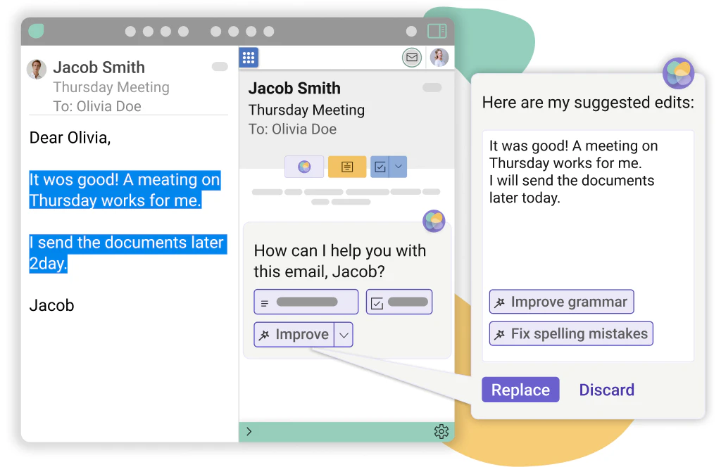 Mailbutler Smart Improve feature demonstration