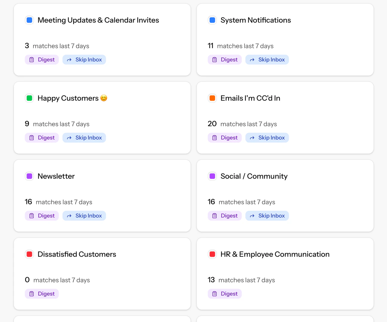 Mailwizardai user scenario image - custom rules