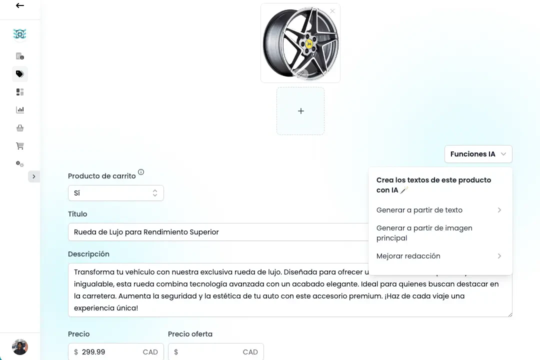 Mareaalcalina use case example
