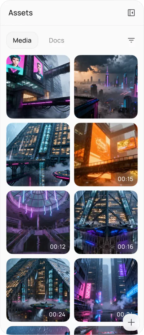 Medeo product overview with AI video creation features