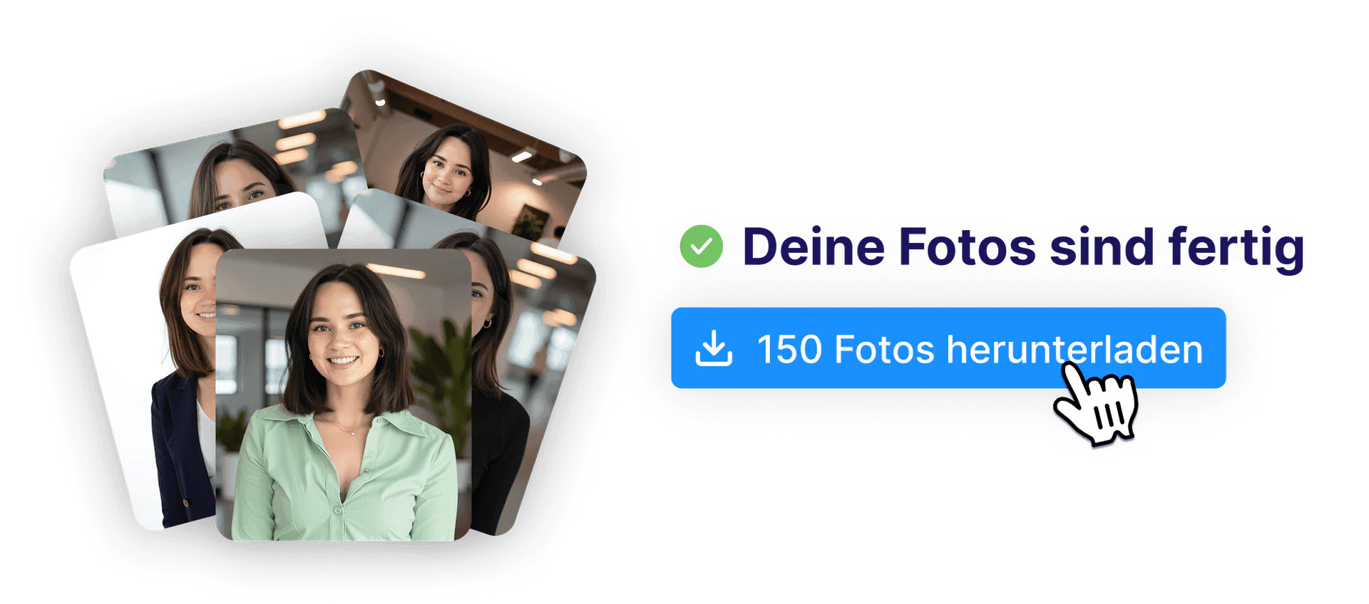 Meinbewerbungsfoto results download step