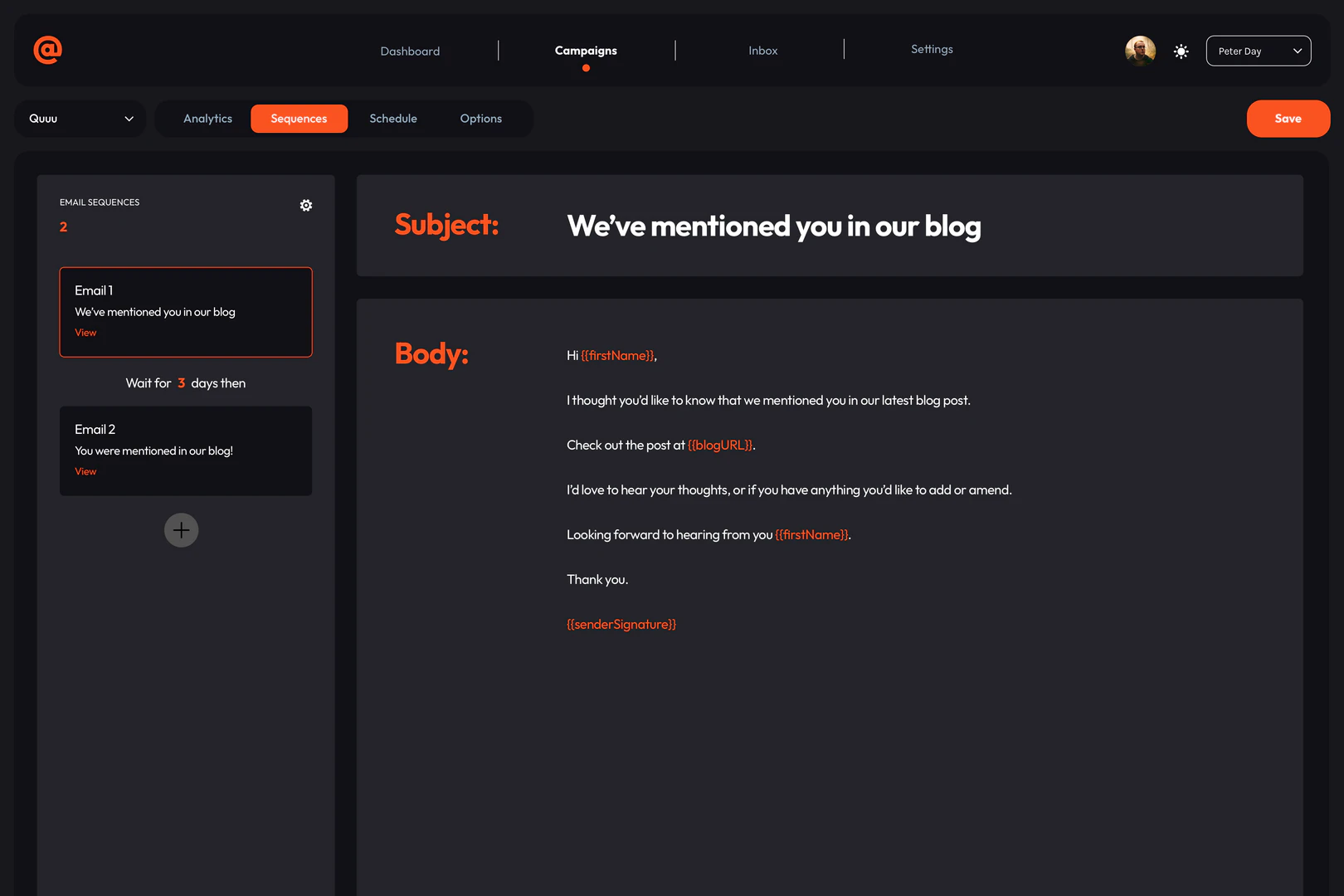 Mentioned real application scenario