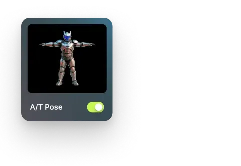 Meshyai animation feature demonstration