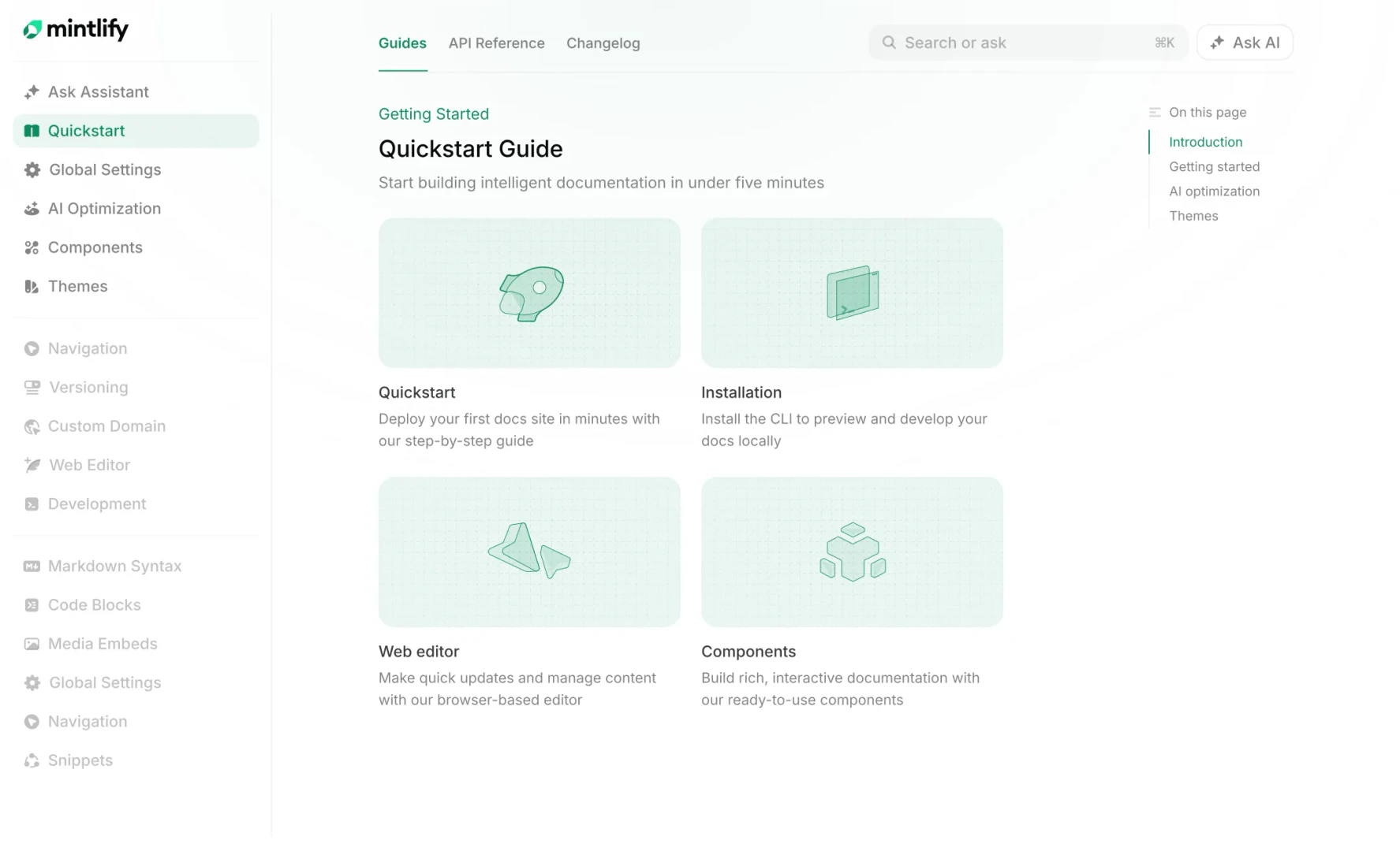 Mintlify product overview