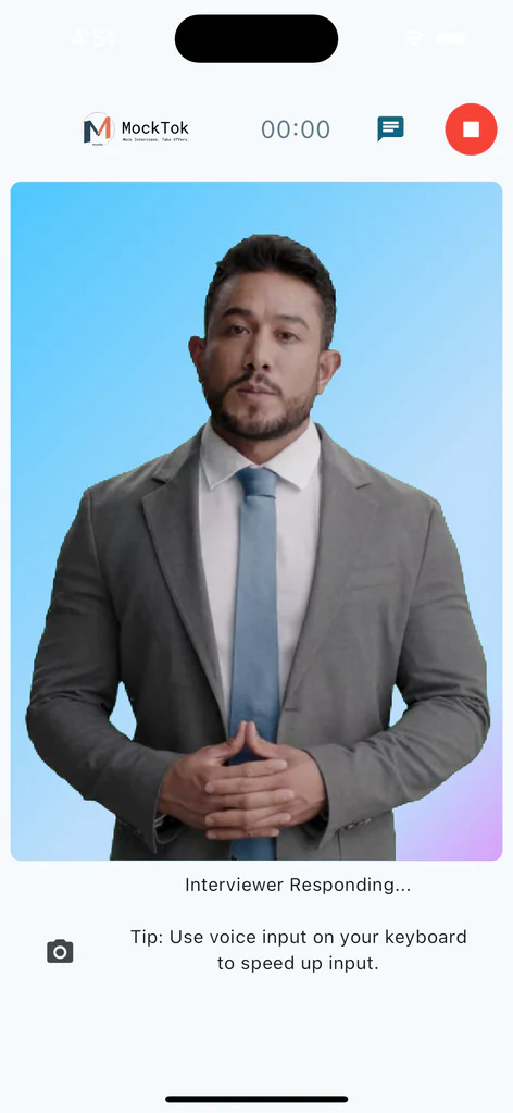 MockTok application scenario example