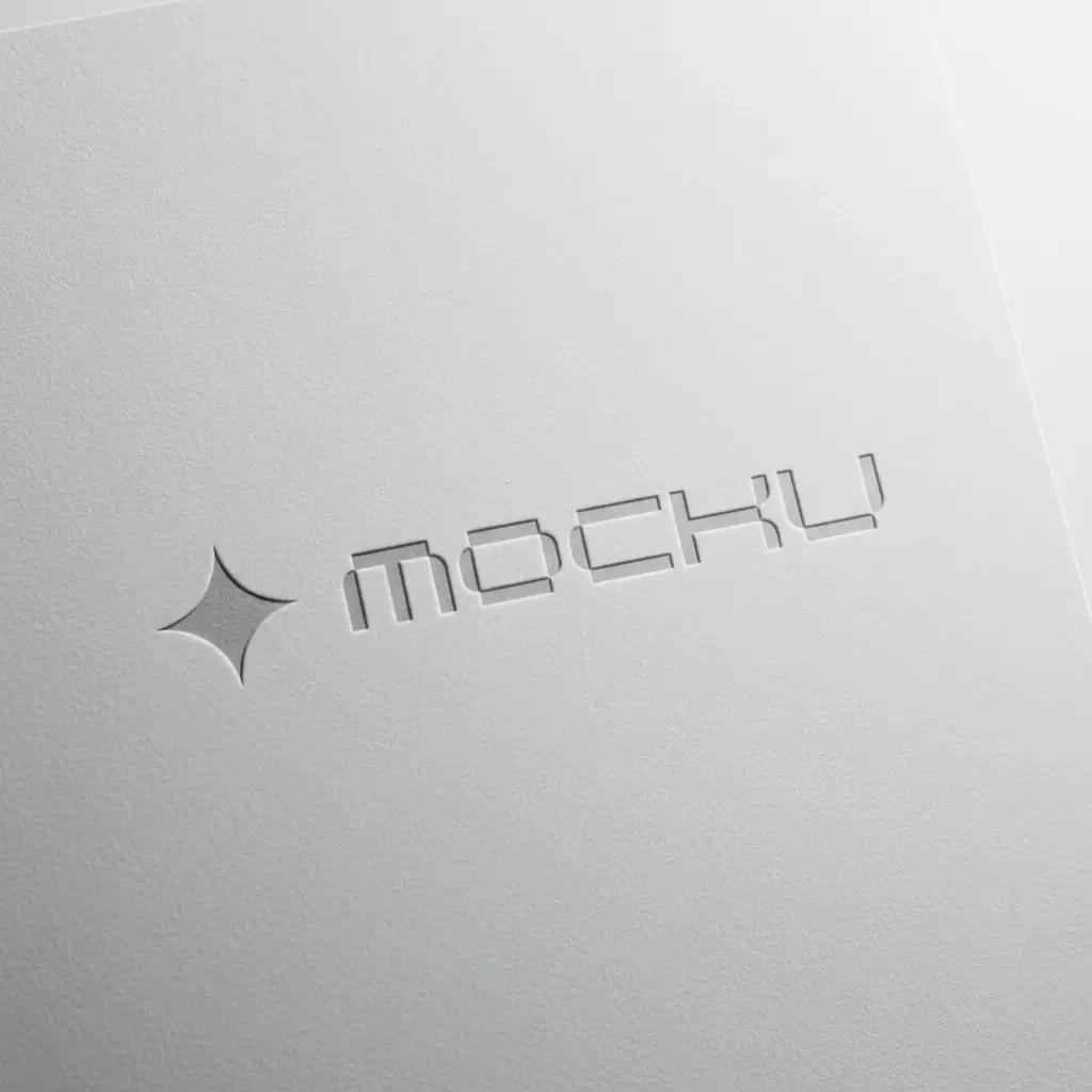 Mocku logo mockup interface